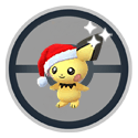 pichu festive hat