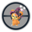 Teddiursa witch hat